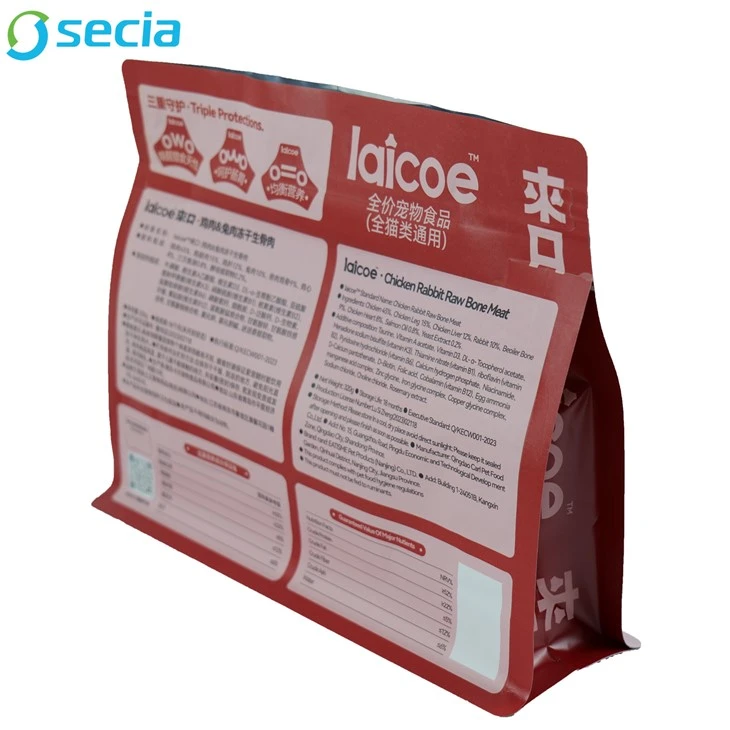 Packaging For Raw Meat With Bones For Main Meals